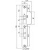 NEMEF SLUITPLAAT RVS 4119/17 LINKS RECHTHOEKIG