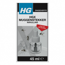 HG-X MUGGENSTEKKER NAVULLING 45ML