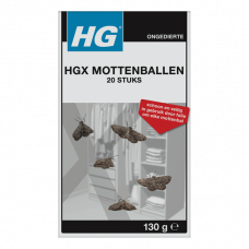 HG-X MOTTENBALLEN 20 STUKS