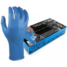 GRIPPAZ BLAUW NITRIL HANDSCHOEN LANG MT 11/XXL (50 STUKS)