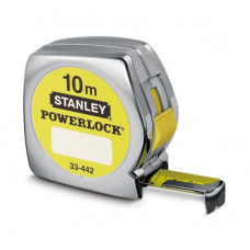 STANLEY 10MTR ROLBANDMAAT POWERLOCK 0-33-442