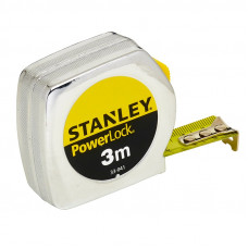 STANLEY 3MTR POWERLOCK ROLBANDMAAT 0-33-193