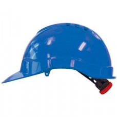 VEILIGHEIDSHELM M-SAFE BLAUW DRAAIKNOP