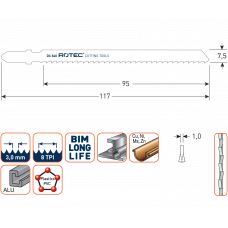 ROTEC 5X DECOUPEER- ZAAG DC840