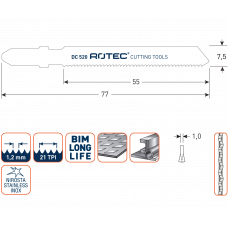 ROTEC 5X DECOUPEER- ZAAG DC520