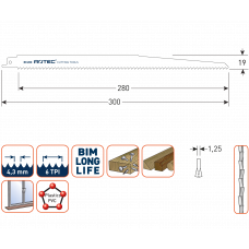 ROTEC 5X RECIPROZAGEN RC280