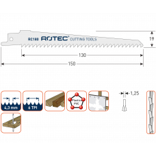 ROTEC 5X RECIPROZAGEN RC180