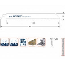 ROTEC 5X RECIPROZAGEN RC560