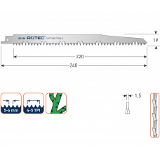 ROTEC 5X RECIPROZAGEN RC150