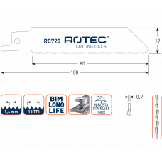 ROTEC 5X RECIPROZAGEN RC720