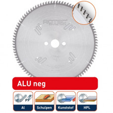 ROTEC HM CIRKELZAAGBLAD NF-METALEN 250X3,2X30MM Z=80 TF NEG