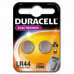 DURACELL 2X BATTERIJ LR44 ALKALINE 1,5 VOLT