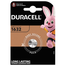 DURACELL KNOOPCEL CR 1632 LITHIUM 3V