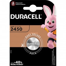 DURACELL KNOOPCEL CR 2450 LITHIUM 3V