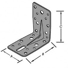 HOEKANKER +RIL 70X70X55MM VERZINKT