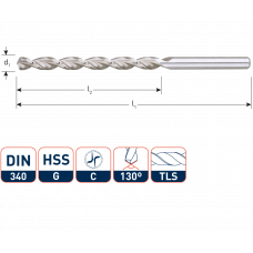 ROTEC HSS (HARD) HOUTBOOR 3X66X100MM