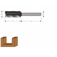 ROTEC HM GROEFFREES ø2X6X8MM GOLD-LINE