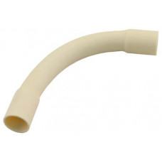 PVC BOCHT 5/8" CREME (ZAK A 5 STUKS)