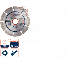 ROTEC DIAMANTZAAG BETON+ 115MM