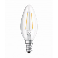 OSRAM LED KAARSLAMP 2.5W (25W) E14 827 HELDER